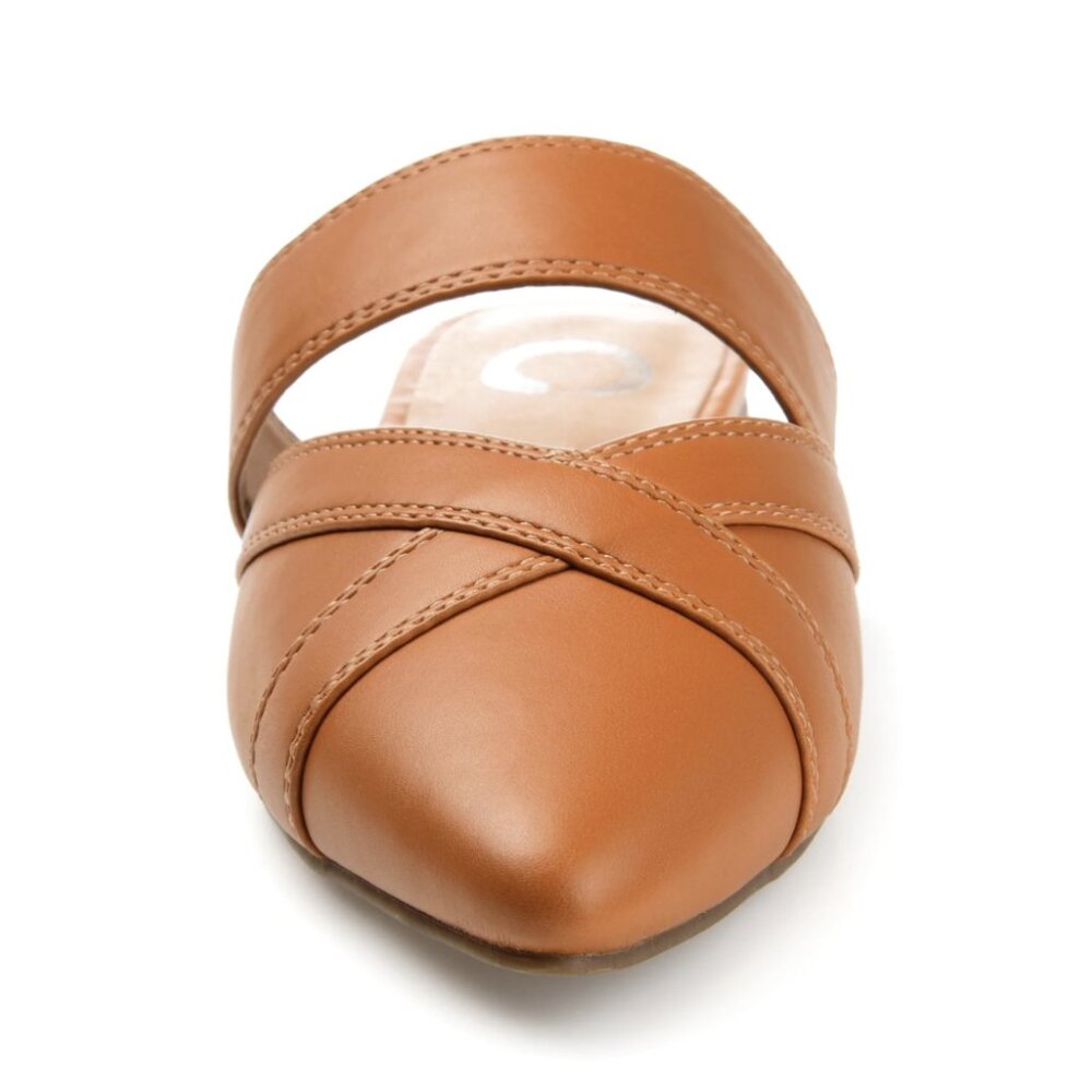 Journee Collection Womens Tru Comfort Foam Narrow Width Stasi Mule Brown 12 NWOB - Picture 3 of 7